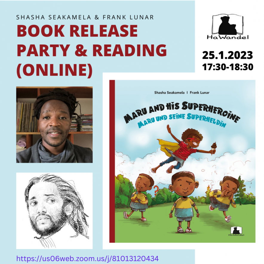 Black Author Shasha Seakamela Childrens book
