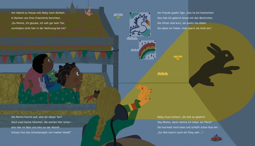 Diversity Kinderbuch Nelly und die Berlinchen Schattentiere