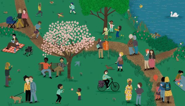 Diversity Kinderbuch Nelly und die Berlinchen - Vielfalt im Park